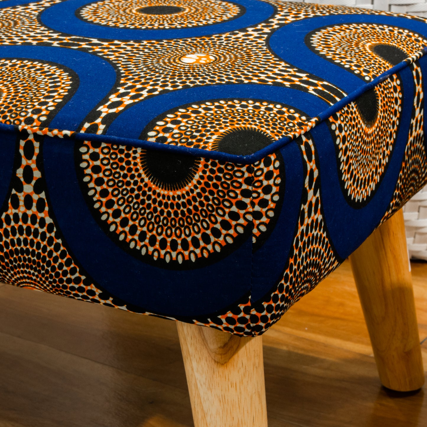 BLUE DISCO BENCH