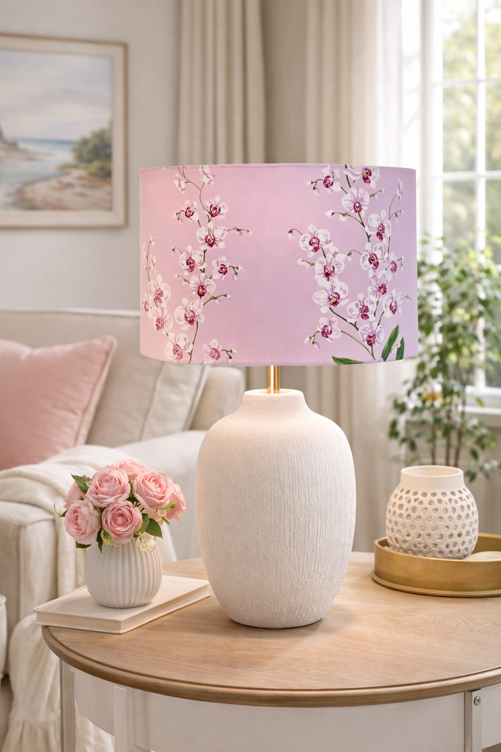 ORCHID AURA LAMPSHADE