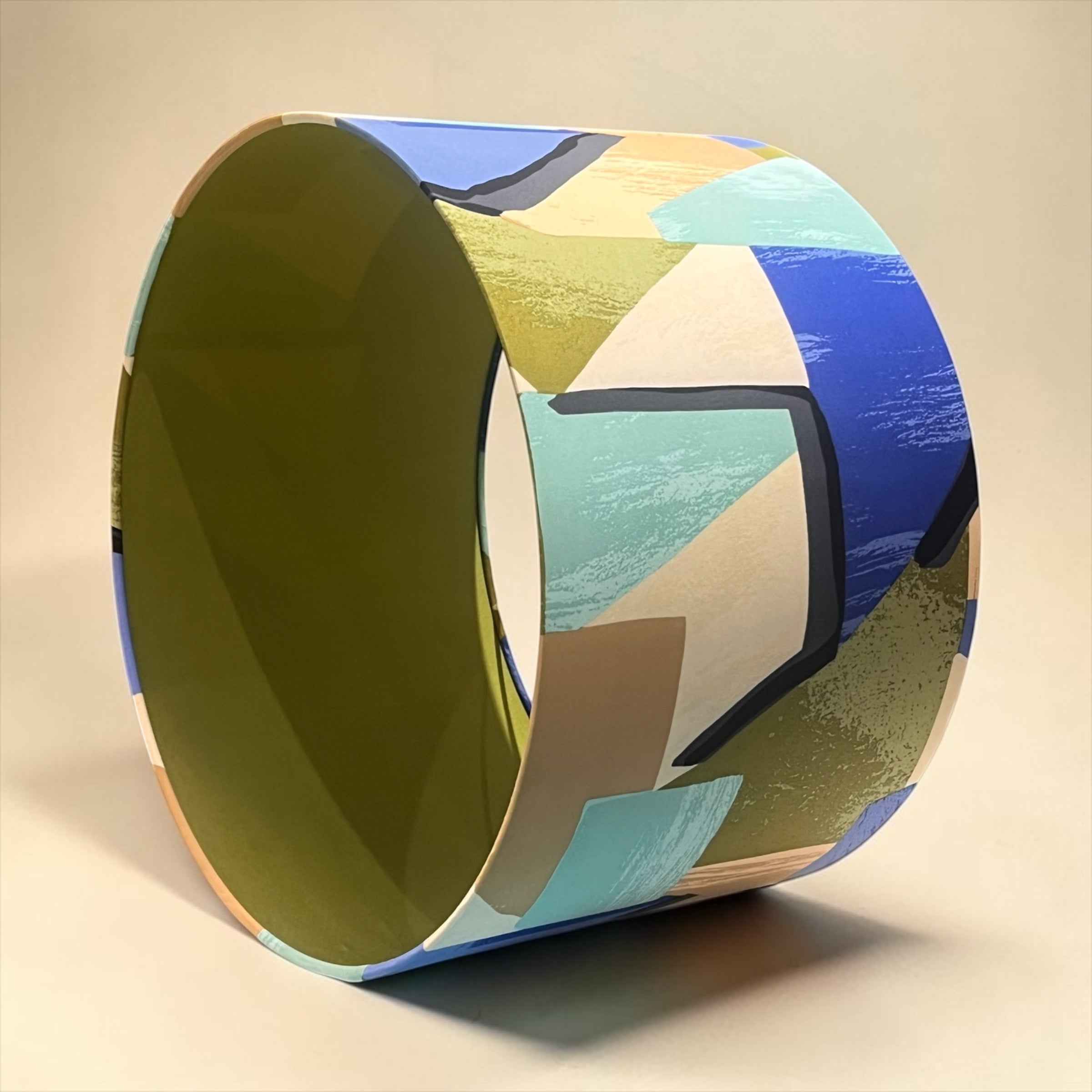 OLIVE TWIST LAMPSHADE