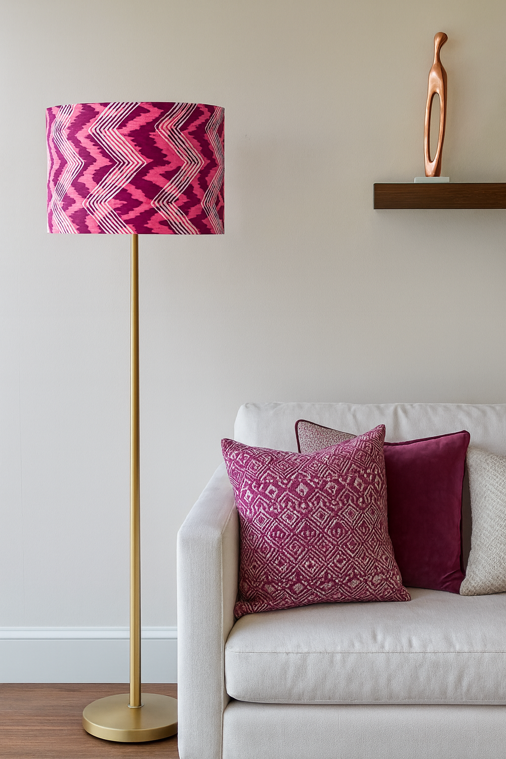 CASSANDRA PINK LAMPSHADE