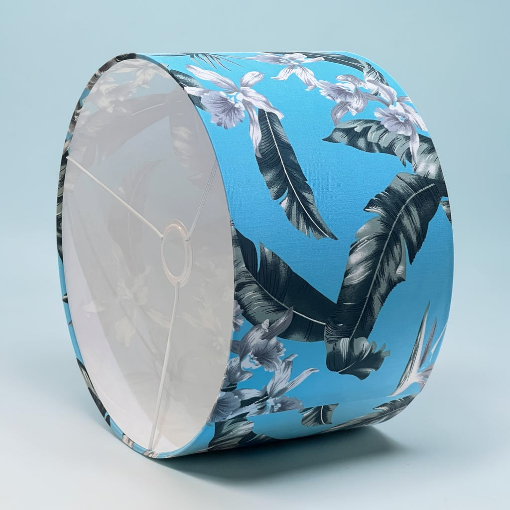 JUNGLE TURQ LAMPSHADE