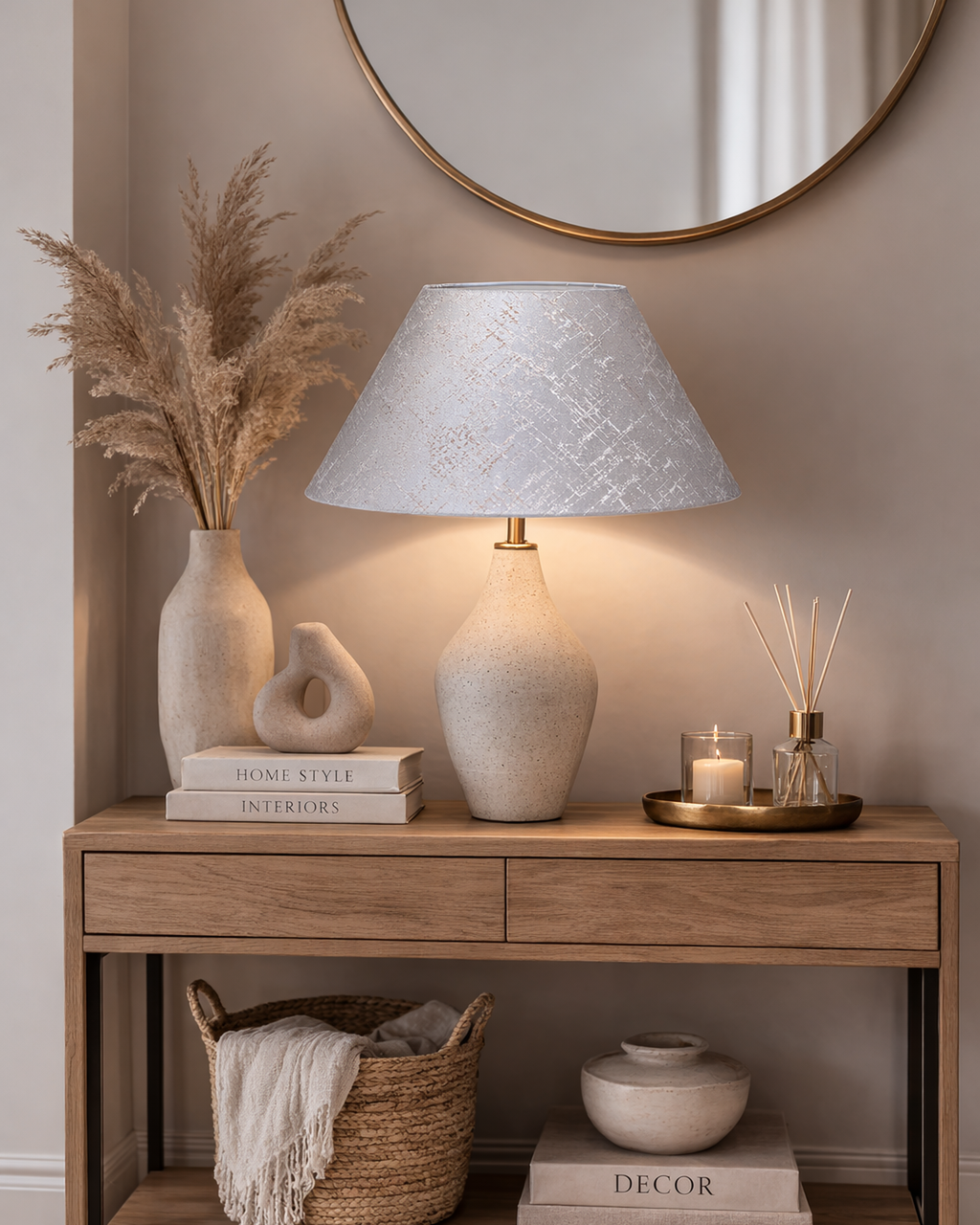 Empire Frost Lampshade