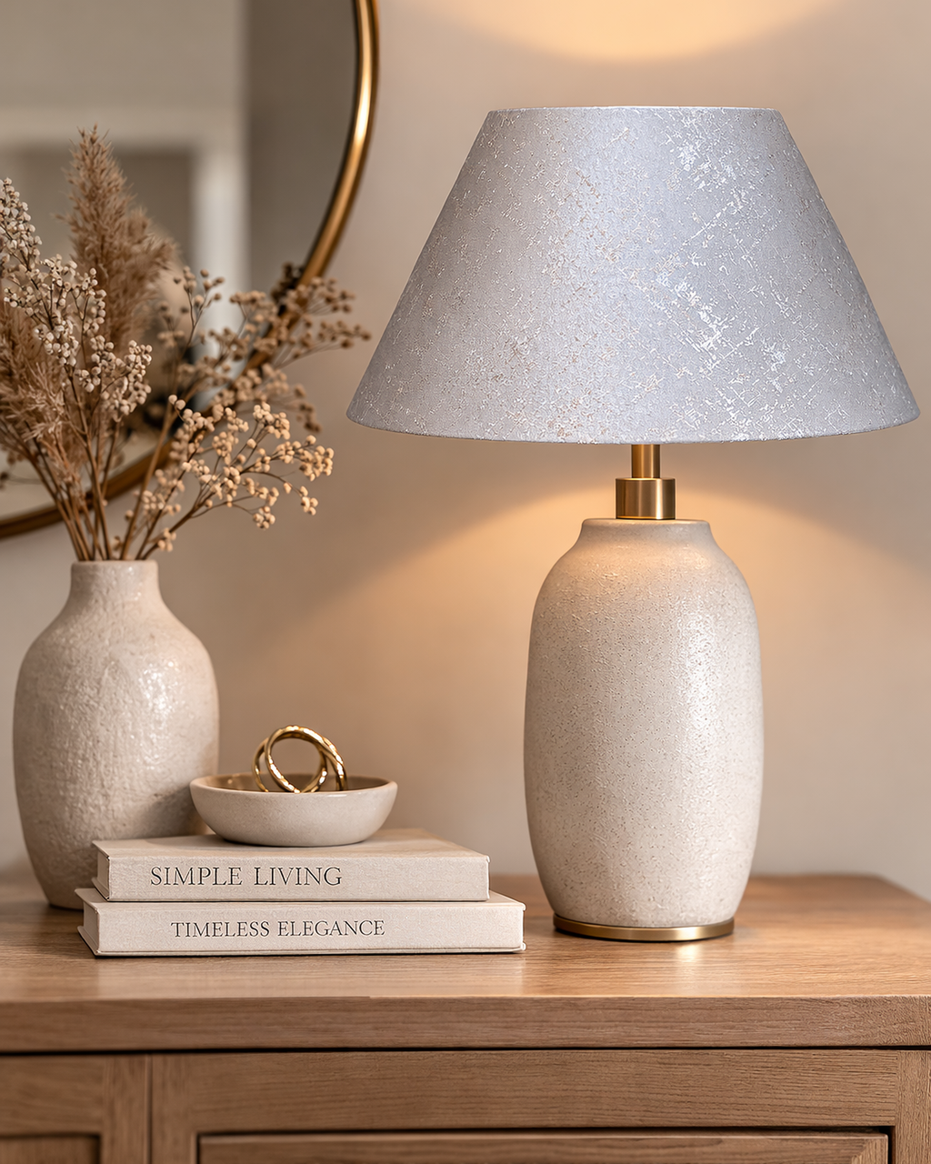 Empire Frost Lampshade