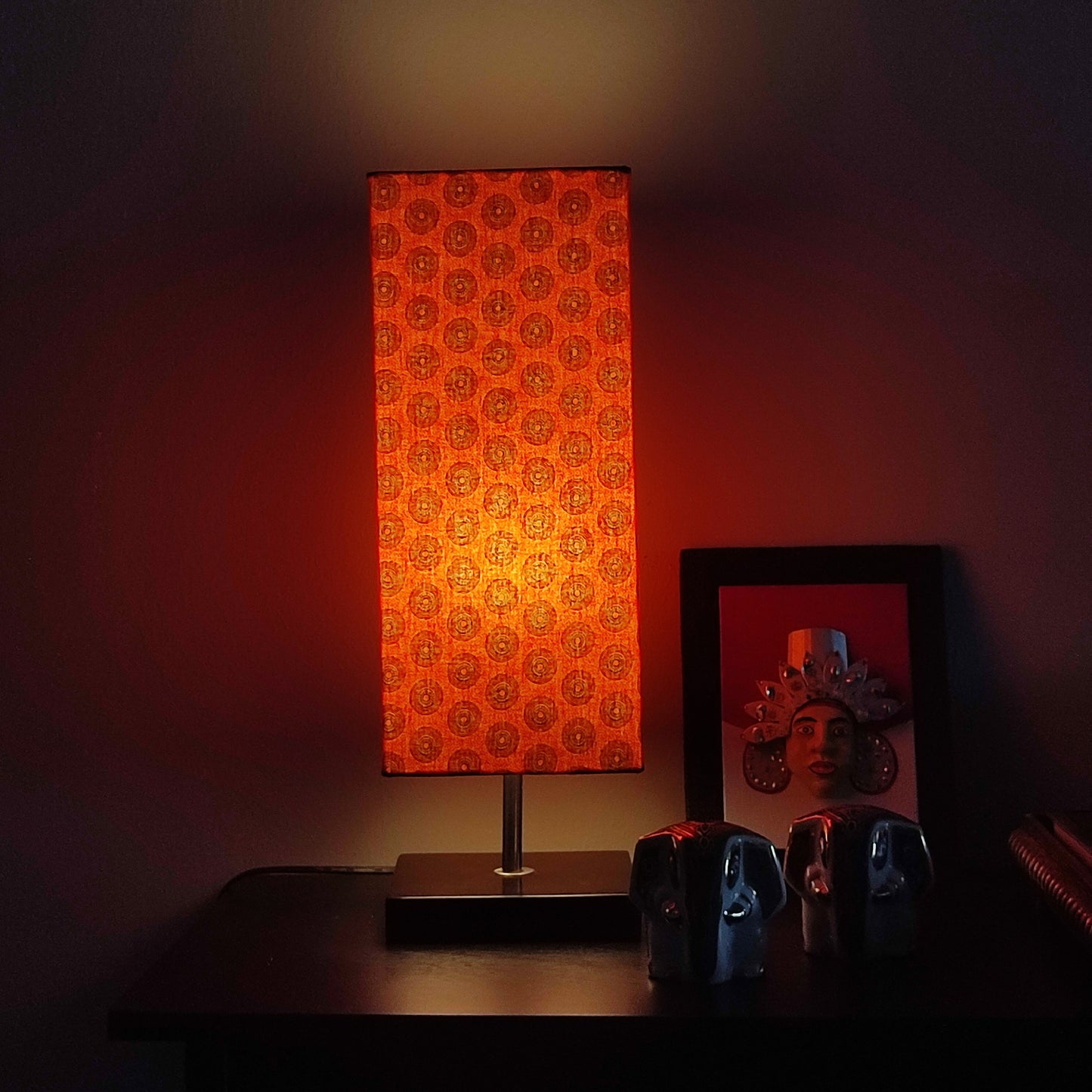 ANDILE ORANGE LAMPSHADE