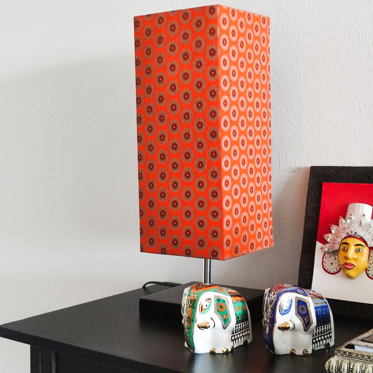 ANDILE ORANGE LAMPSHADE