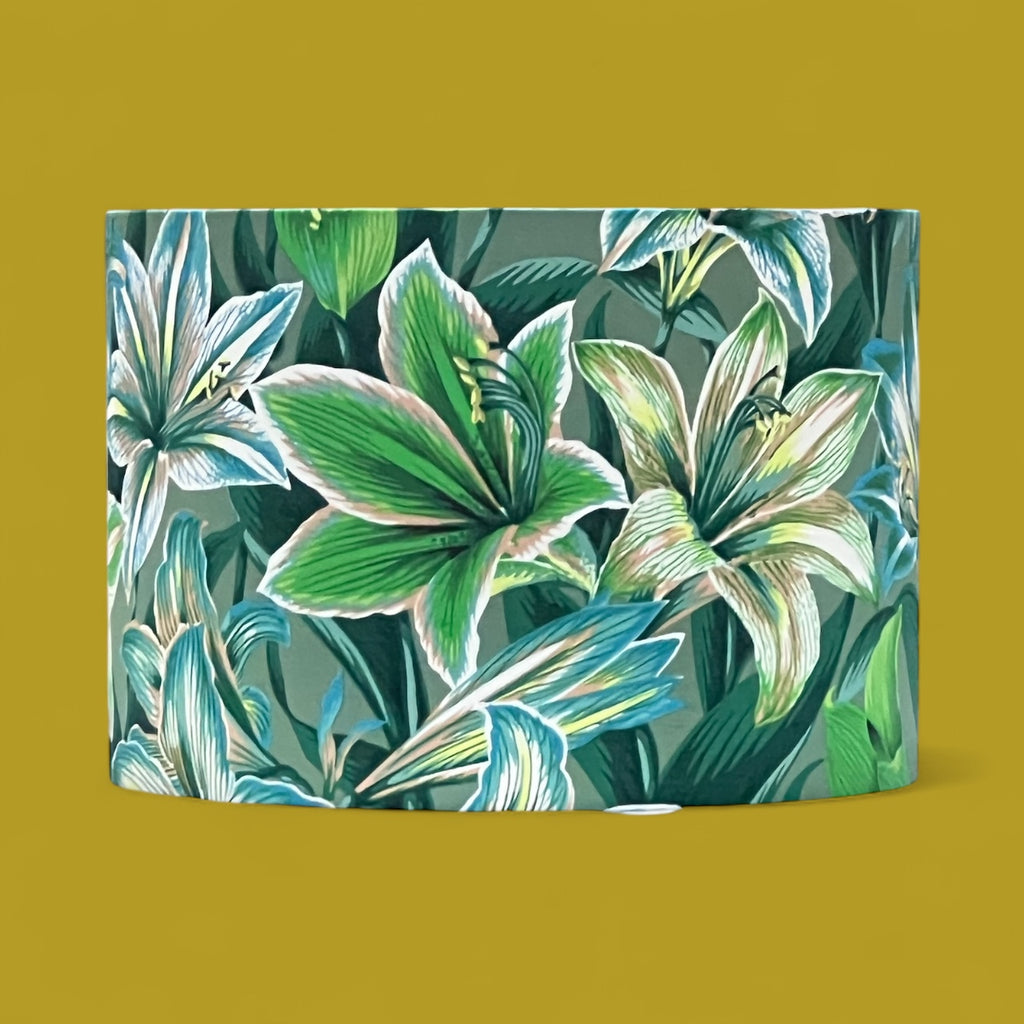 EMERALD BLOSSOM LAMPSHADE