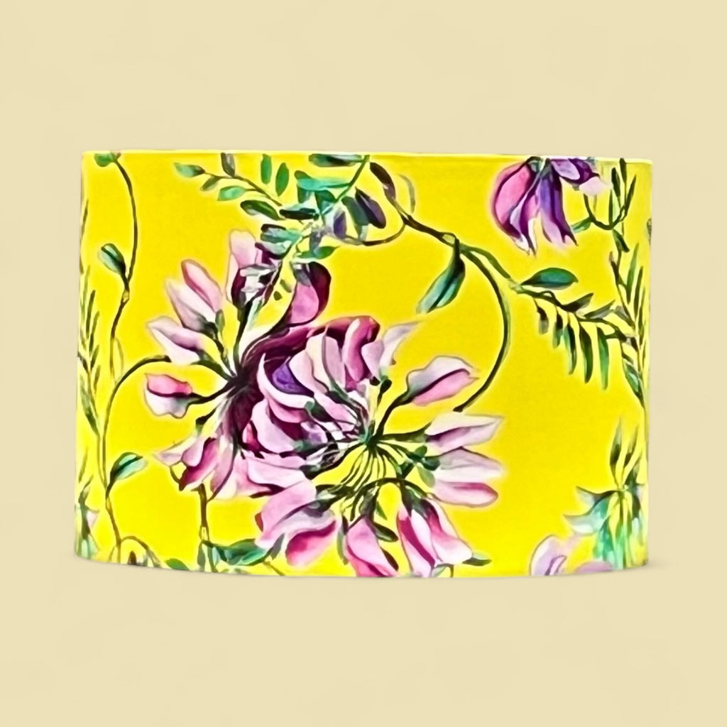 BLOOM YELLOW LAMPSHADE