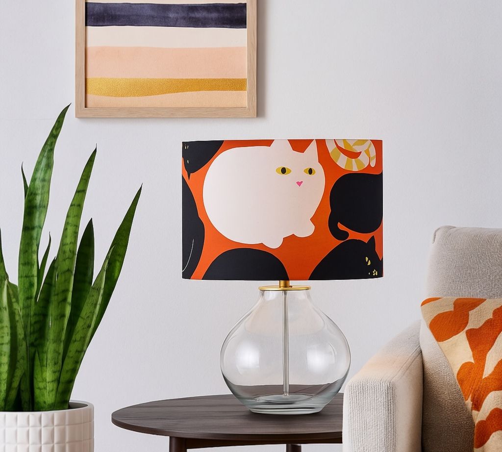 WITTY KITTY LAMPSHADE