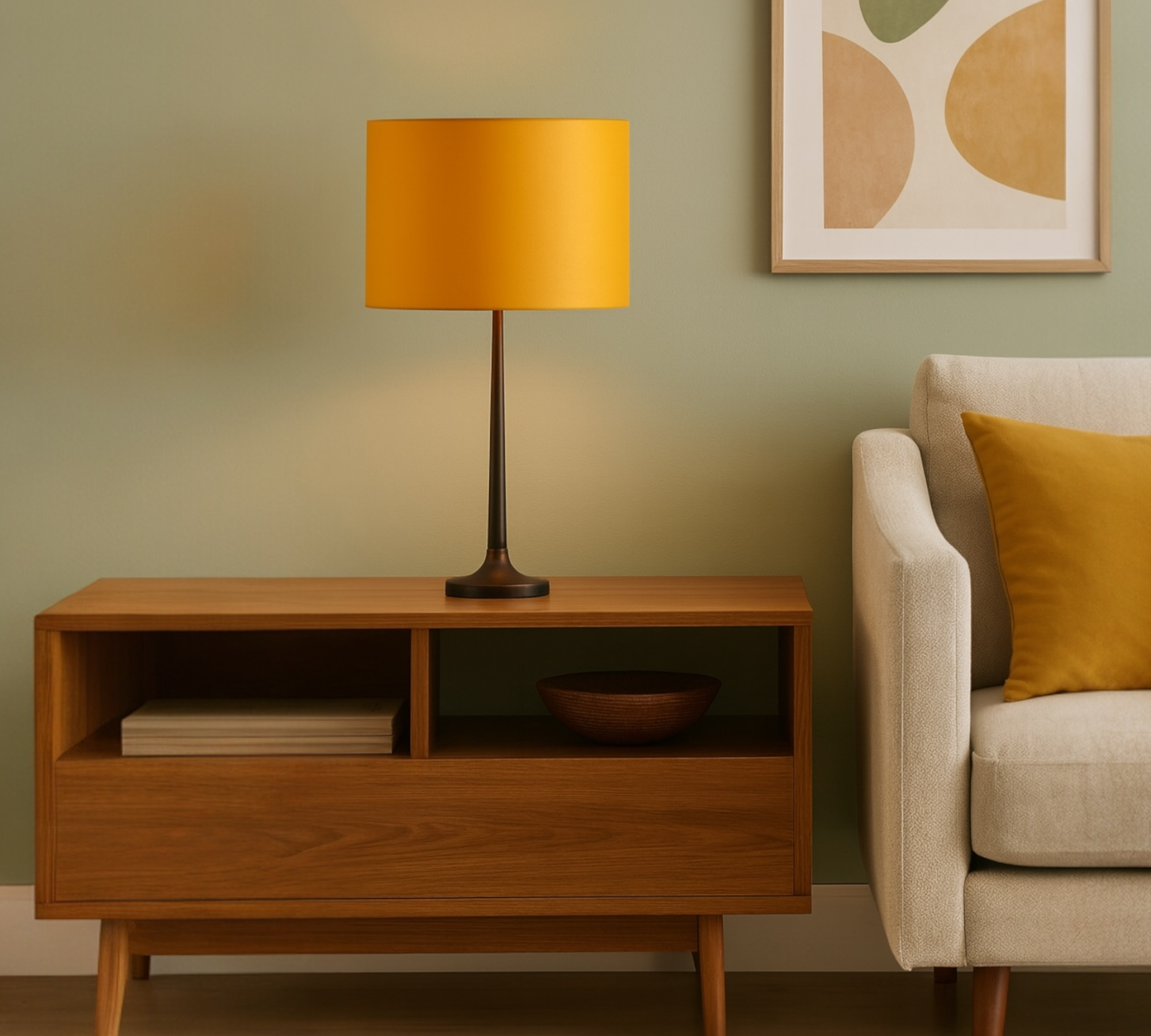 LEMON LUXE LAMPSHADE