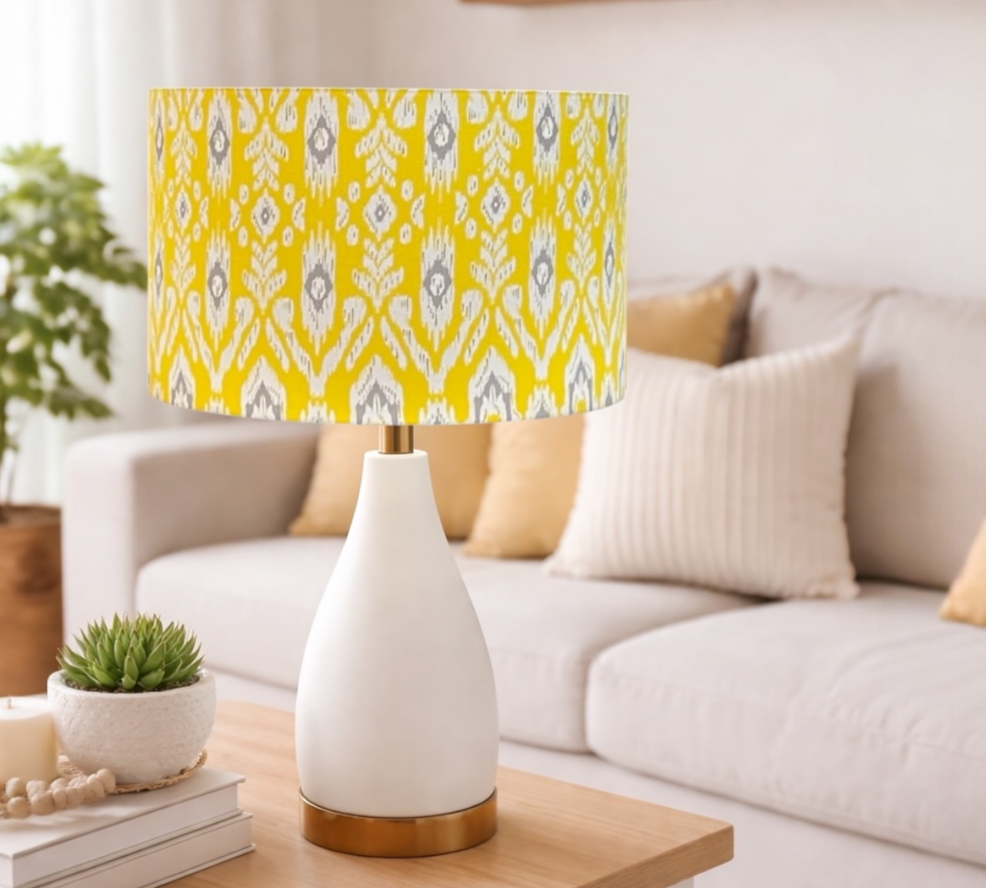 SUMMER CITRINE LAMPSHADE
