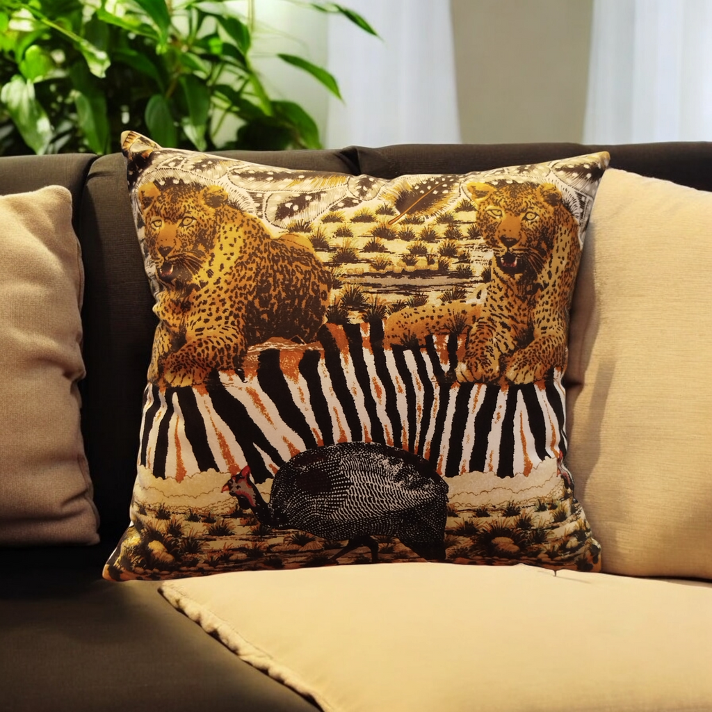 SAFARI CUSHION COVER