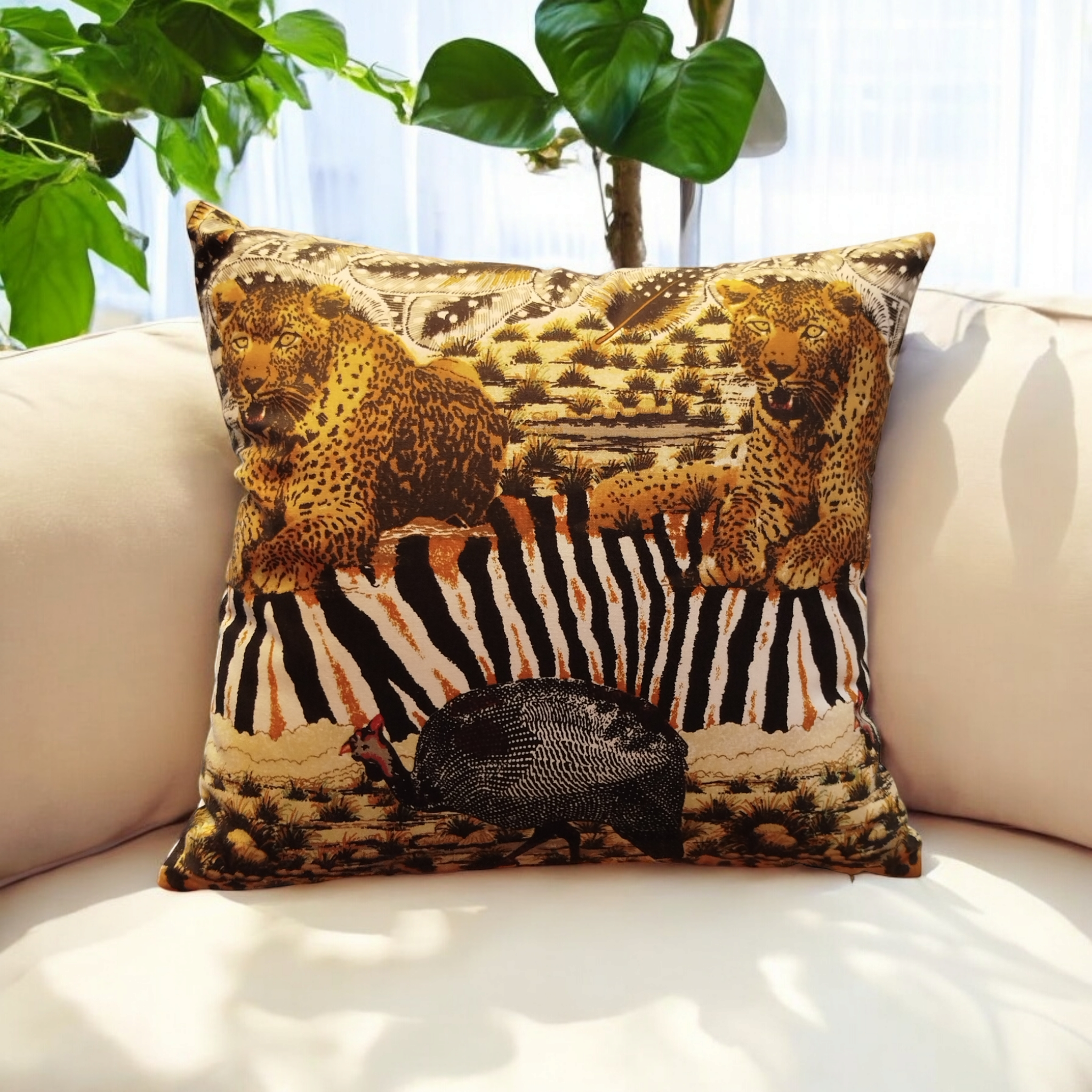 SAFARI CUSHION COVER